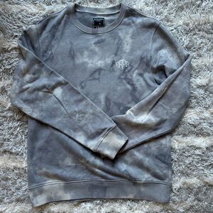 PRPS Grey Tie-Dye Crewneck in Large